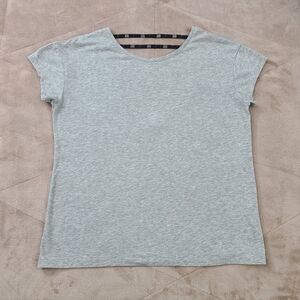 Victoria's Secret Light Gray Short Sleeve Tee